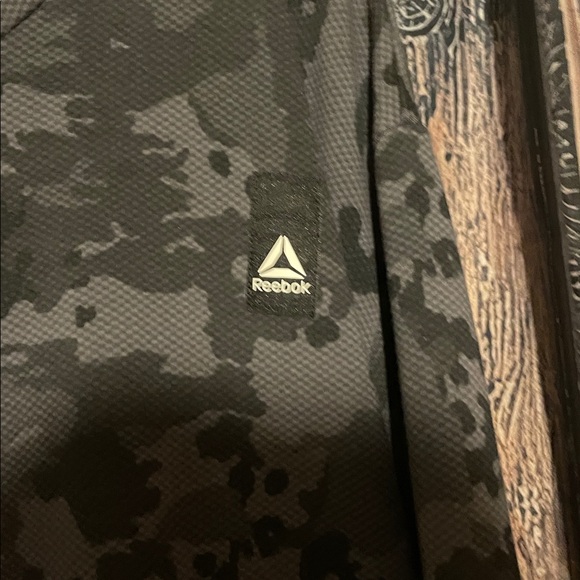 Reebok Charcoal Camo Pullover - Picture 3 of 4